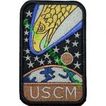 USCM Embroidered Patch 10x6 cm