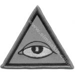 Illuminati Embroidered Patch 7x6 cm