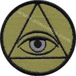 The Illuminati embroidered patch