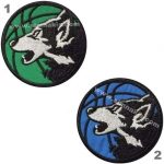 The Kurt Kafası (Wolf Head) embroidered patch (7x7 cm)