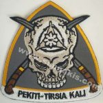 Petiki Tirsia Kali Embroidered Patch (10x9.5 cm)