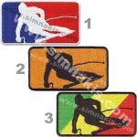 Kayak Kar Embroidered Patch (5x10 cm)