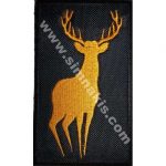 Geyik embroidered Patch (6x10 cm)