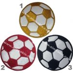Football Ball Embroidered Patch (7x7 cm)