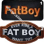 Fatboy Embroidered Patch (5x10 cm)