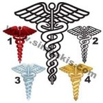 Medical Professional Embroidery Patch (8x8 cm)