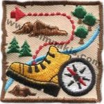Dağcı Kamp Embroidered Patch (8x8 cm)