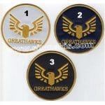 Greathawks Logo Embroidered Patch (8 x 8 cm)