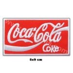 Coca-Cola Embroidered Patch (5x9 cm)