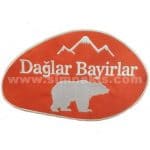 Dağlar Bayırlar Embroidered Patch (15x24 cm)