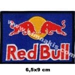 Red Bull Energy Drink Embroidered Patch (6.5x9 cm)