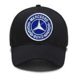 Mercedes-Benz Embroidered Patch Cap (Adjustable Velcro Strap)