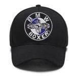 BMW Boxer Embroidered Patch Cap (Adjustable Velcro Strap)