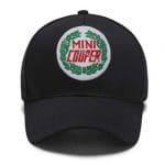 Mini Cooper Embroidered Patch Cap (Adjustable Velcro Strap)