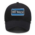 BMW Motorrad Embroidered Patch Cap (Adjustable Velcro Strap)