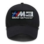 BMW M3 Embroidered Patch Cap (Adjustable Velcro Strap)