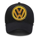 Volkswagen Embroidered Patch Cap (Adjustable Velcro Strap)