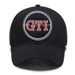 GTI Embroidered Patch Cap (Adjustable Velcro Strap)