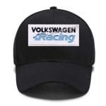 Volkswagen Racing Embroidered Patch Cap (Adjustable Velcro Strap)