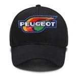 Peugeot Embroidered Patch Cap (Adjustable Velcro Strap)