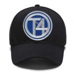 T4 Embroidered Patch Cap (Adjustable Velcro Strap)
