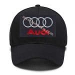 Audi Embroidered Patch Cap (Adjustable Velcro Strap)
