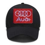 Audi Embroidered Patch Cap (Adjustable Velcro Strap)
