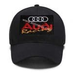 Audi Racing Embroidered Patch Cap (Adjustable Velcro Strap)