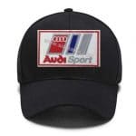 Audi Sport Embroidered Patch Cap (Adjustable Velcro Strap)