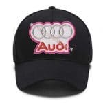 Audi Embroidered Patch Cap (Adjustable Velcro Strap)