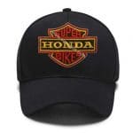 Honda Super Bikes Embroidered Patch Cap (Adjustable Velcro Strap)