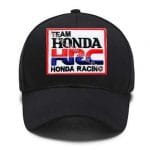 Honda HRC Team Racing Embroidered Patch Cap (Adjustable Velcro Strap)