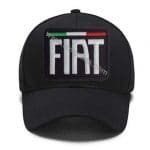 FIAT Embroidered Patch Cap (Adjustable Velcro Strap)