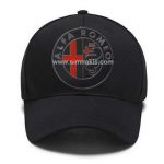 Alfa Romeo Embroidered Patch Cap (Adjustable Velcro Strap)