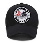 Chevrolet Corvette Embroidered Patch Cap (Adjustable Velcro Strap)