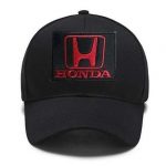 Honda Embroidered Patch Adjustable Cap with Velcro Strap