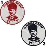 Forever Atatürk Signed Embroidered Patch (9x9 cm)