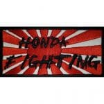 Honda Fighting Embroidered Patch 9x4 cm