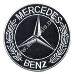 Mercedes Embroidered Emblem 9x9 cm