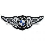 BMW Wing Embroidered Patch 10x4 cm
