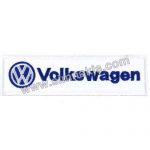 Volkswagen Text Embroidered Patch 10x3 cm