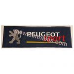 Peugeot Sport Embroidered Patch 10x3 cm