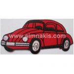 Car Embroidered Patch 12x6 cm