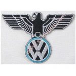 Volkswagen Eagle Embroidered Patch 10x7 cm