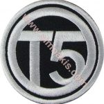 T5 Embroidered Patch 8x8 cm