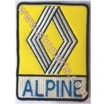 Renault Alpine Embroidered Patch 8x5.5 cm
