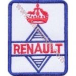 Renault Embroidered Patch 8x6 cm
