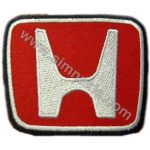 Honda H Embroidered Patch 5x4 cm
