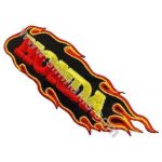 Honda Embroidered Patch Colorful 11x3.7 cm