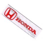 Honda Logo Embroidered Patch 10x2.7 cm